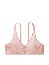 Cargar imagen en el visor de la galería, UNLINED MESH FULL COVERAGE PLUNGE BRA