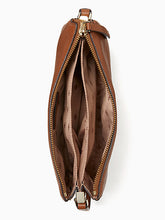 Cargar imagen en el visor de la galería, JACKSON TRIPLE GUSSET CROSSBODY CAMELL