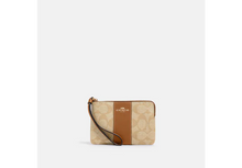 Cargar imagen en el visor de la galería, WRISTLET ONE ZIP SIGNATURE IN CANVAS
