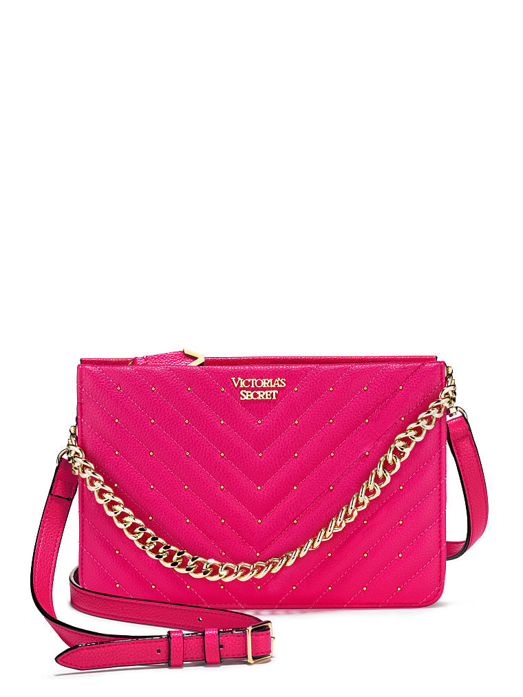 STUDDED 24/7 CROSSBODY PINK