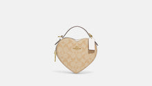 Cargar imagen en el visor de la galería, HEART CROSSBODY IN SIGNATURE CANVAS
