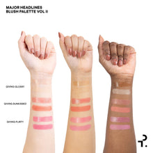 Cargar imagen en el visor de la galería, PRE- ORDEN  MAJOR HEADLINES BLUSH PALETTE VOL.II
